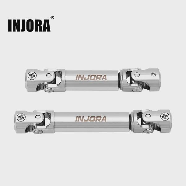 INJORA Stainless Steel Drive Shafts for 1/32 Redcat Ascent-32 (ASC32-02)
