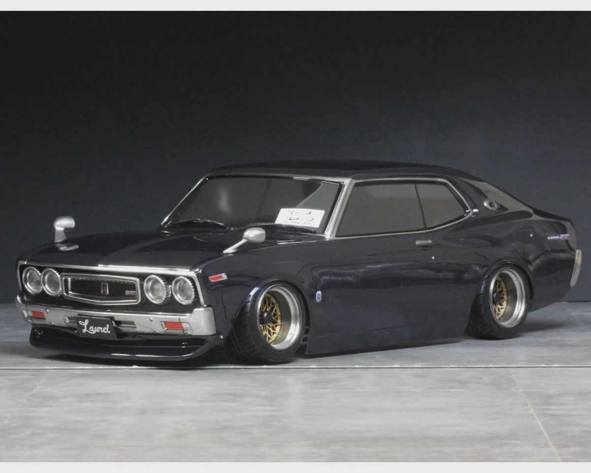 Pandora RC 1/10 Nissan Laurel C130 "Butakets" Drift Body Set (Clear) (257-260mm)[PAB-3220]