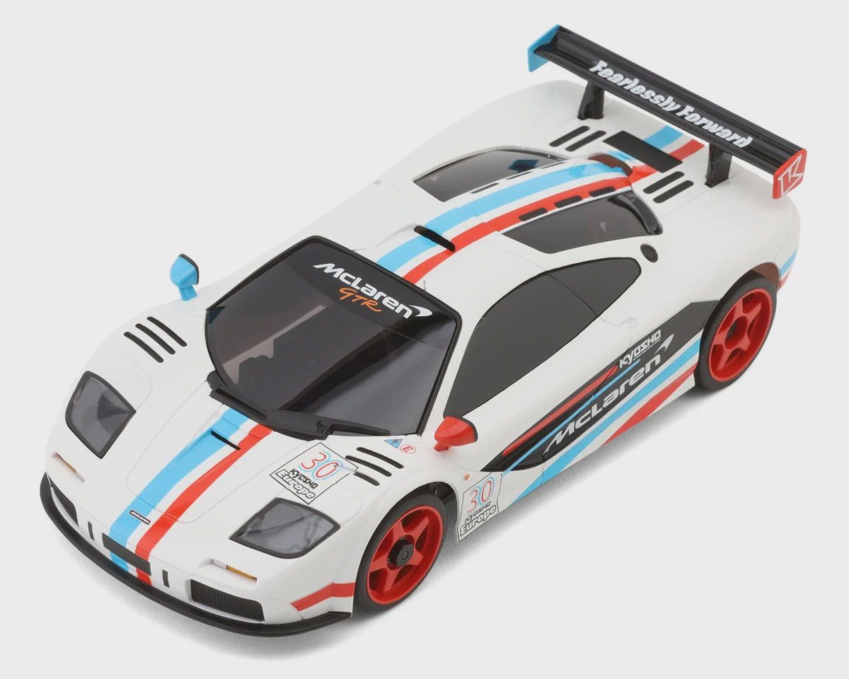 Kyosho MR-04 RWD Mini-Z Readyset w/McLaren F1 GTR FDL (White) (30th Anniversary Limited Edition) w/2.4GHz Radio