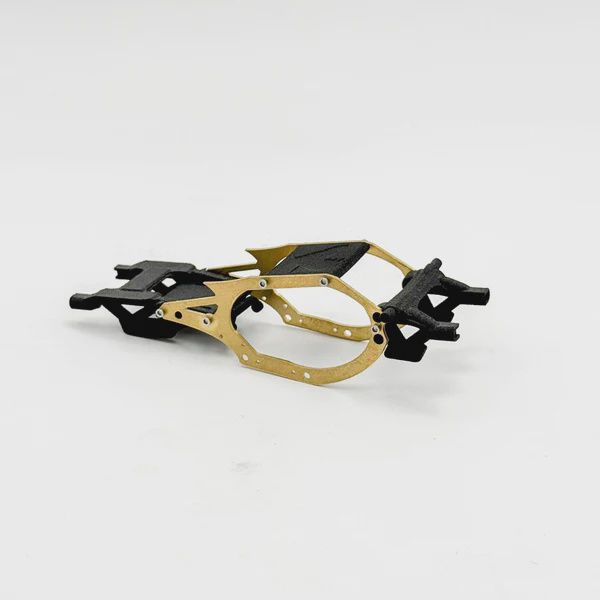 Mofo RC | Piranha Caged Comp Chassis Kit (For Axial® SCX30™) - Made In Texas 802, Material: Brass
