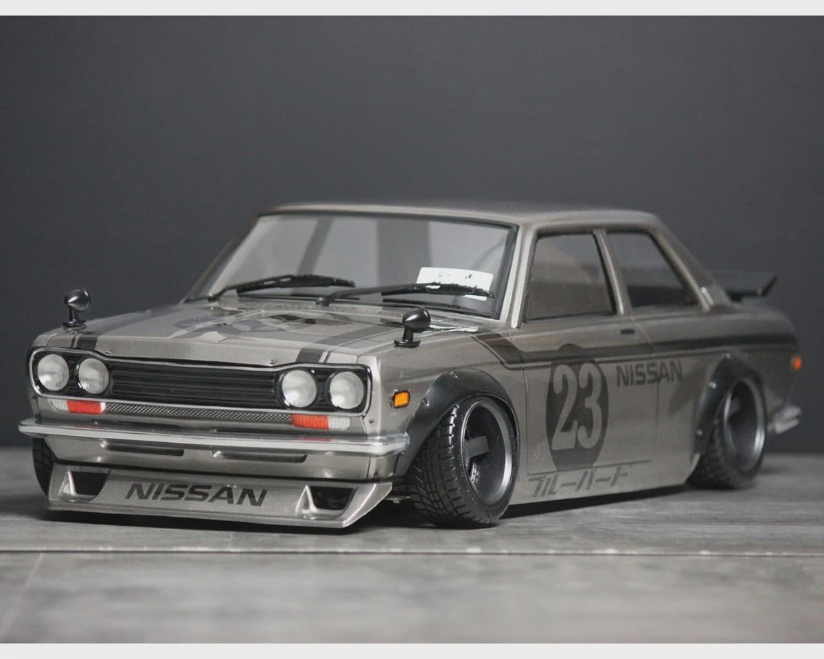 Pandora RC 1/10 Datsun 510 Bluebird Body Set (Clear) (257-260mm)