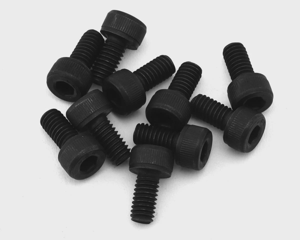 EcoPower 4mm "High Strength" Steel Socket Head Cap Screws (10) (4x8mm)