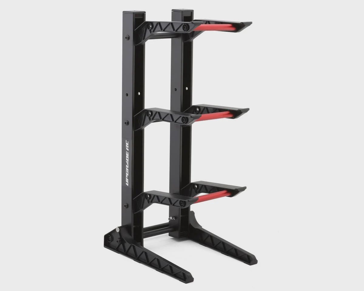 UpGrade RC 3 Layer 1/10 &amp; 1/8 Car Stand (200x240x475mm) W/Carrying Bag