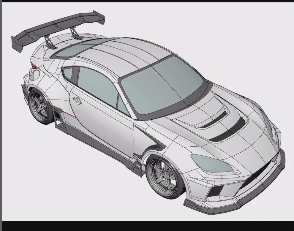 Addiction RC TOYOTA GR86 Naoki Nakamura Street Ver. 1-10 [AD-RB17]