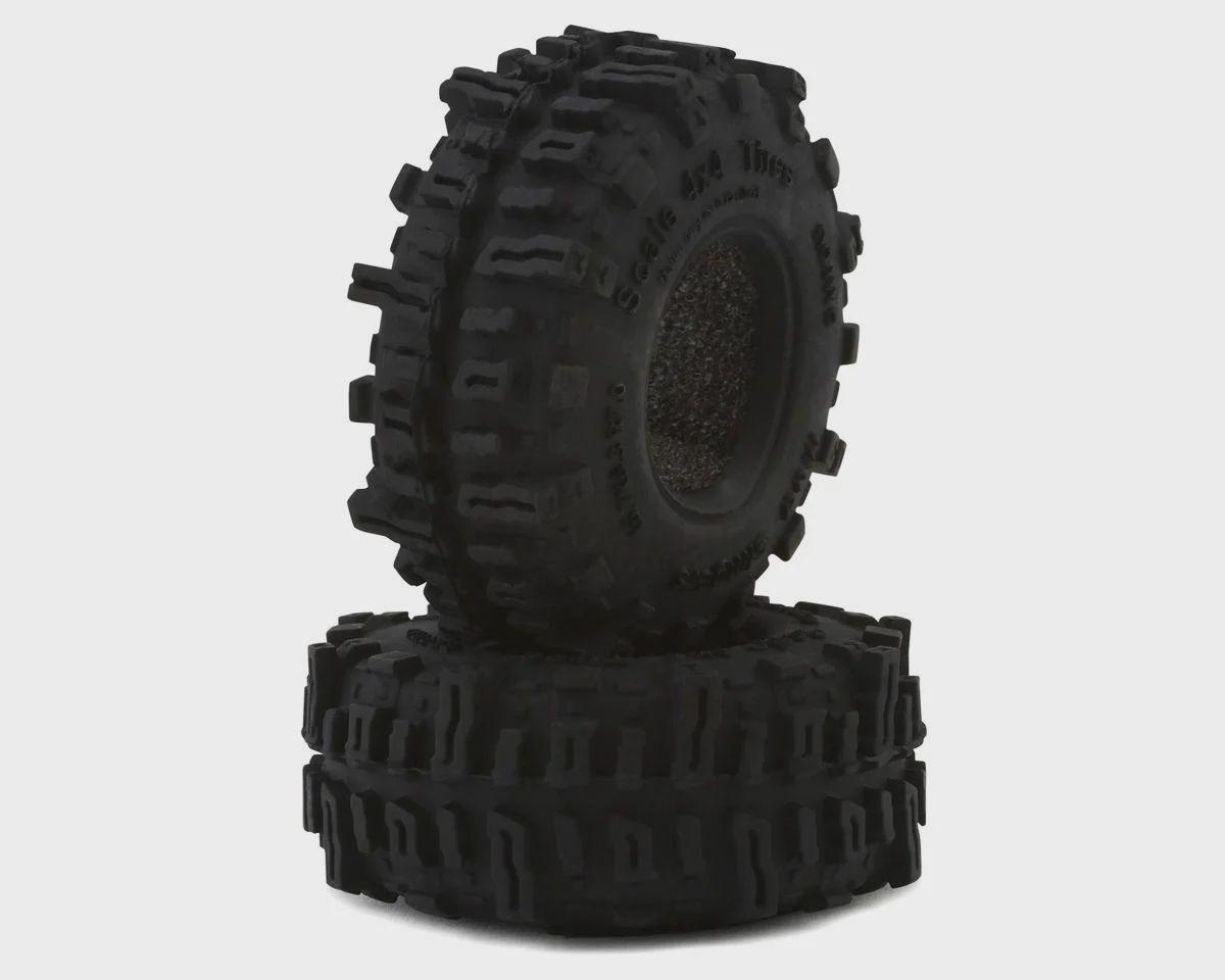 RC4WD Mud Slingers 0.7" Micro 1/24 Scale Crawler Tires (2) (OD 40mm) (X2S3)
