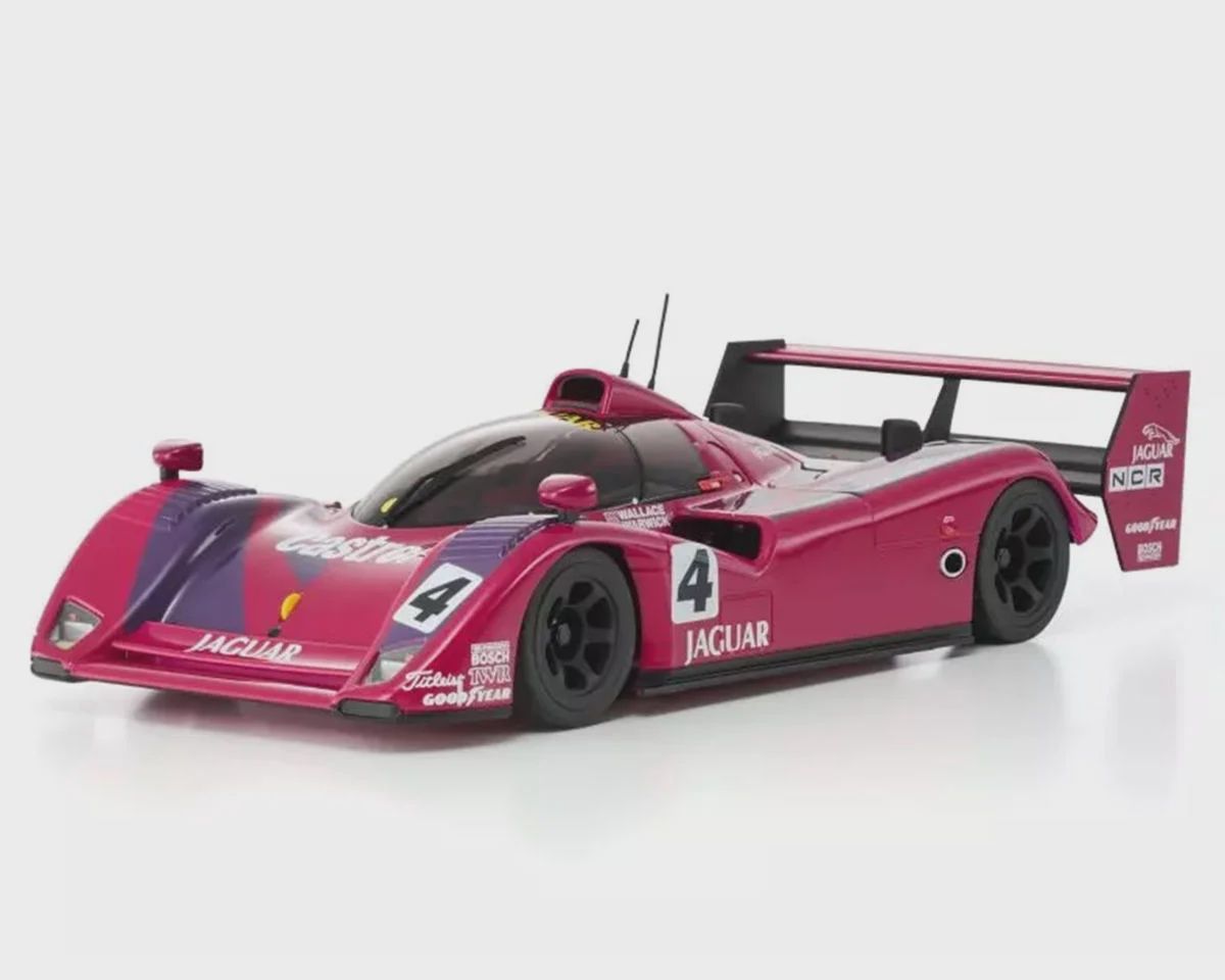 Kyosho MR-04 RWD Mini-Z Readyset w/1991 Jaguar XJR-14 LM Body (Pink) w/KT-531P 2.4GHz Radio