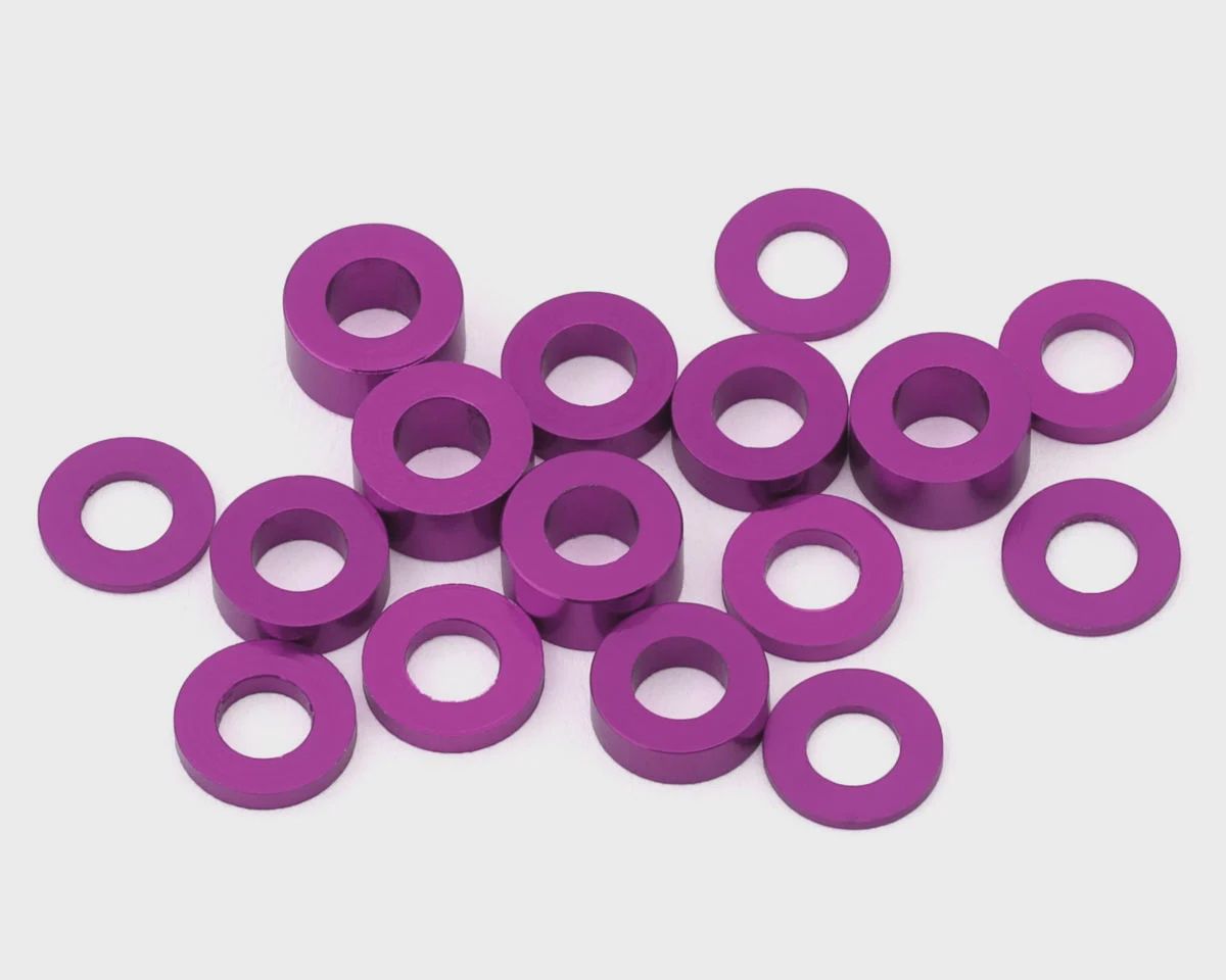 175RC Yokomo RookieSpeed RS1.0 Lightweight Spacer Kit (Purple) (16)