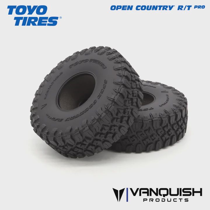 Toyo Open Country R/T Pro 2.2 Tires (2) - 5.25" Red Compound
