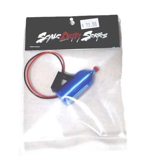 Cre8ve Scale Drift Series Blue NOS Bottle Style RC Battery Voltage Meter