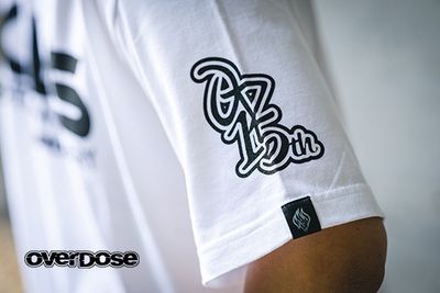 OVERDOSE 15th Anniversary T-shirt(White)