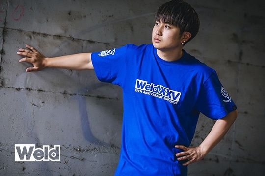 Weld 25th Anniversary T-shirt(Blue)