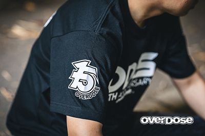 OVERDOSE 15th Anniversary T-shirt(Black)