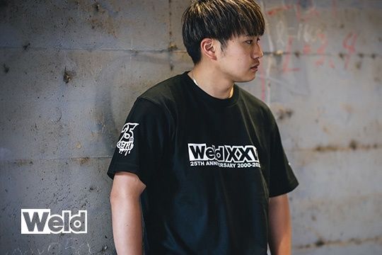 Weld 25th Anniversary T-shirt(Black)