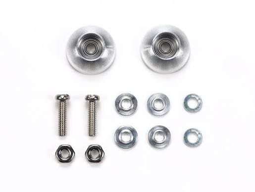 Tamiya HG Aluminum Ball-Race Rollers (11mm) (Bowl Type) (Limited Edition)