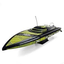 Sonicwake 36" V3 Self-Righting V-Hull Boat RTR, Black