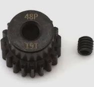 EcoPower Lightweight Steel 48P Pinion Gear (3.17mm Bore) (19T)