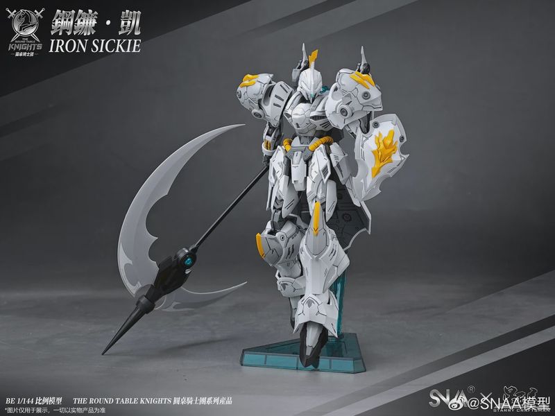 SNAA The Round Table Knights Iron Sickle Kai 1/144 Scale Model Kit