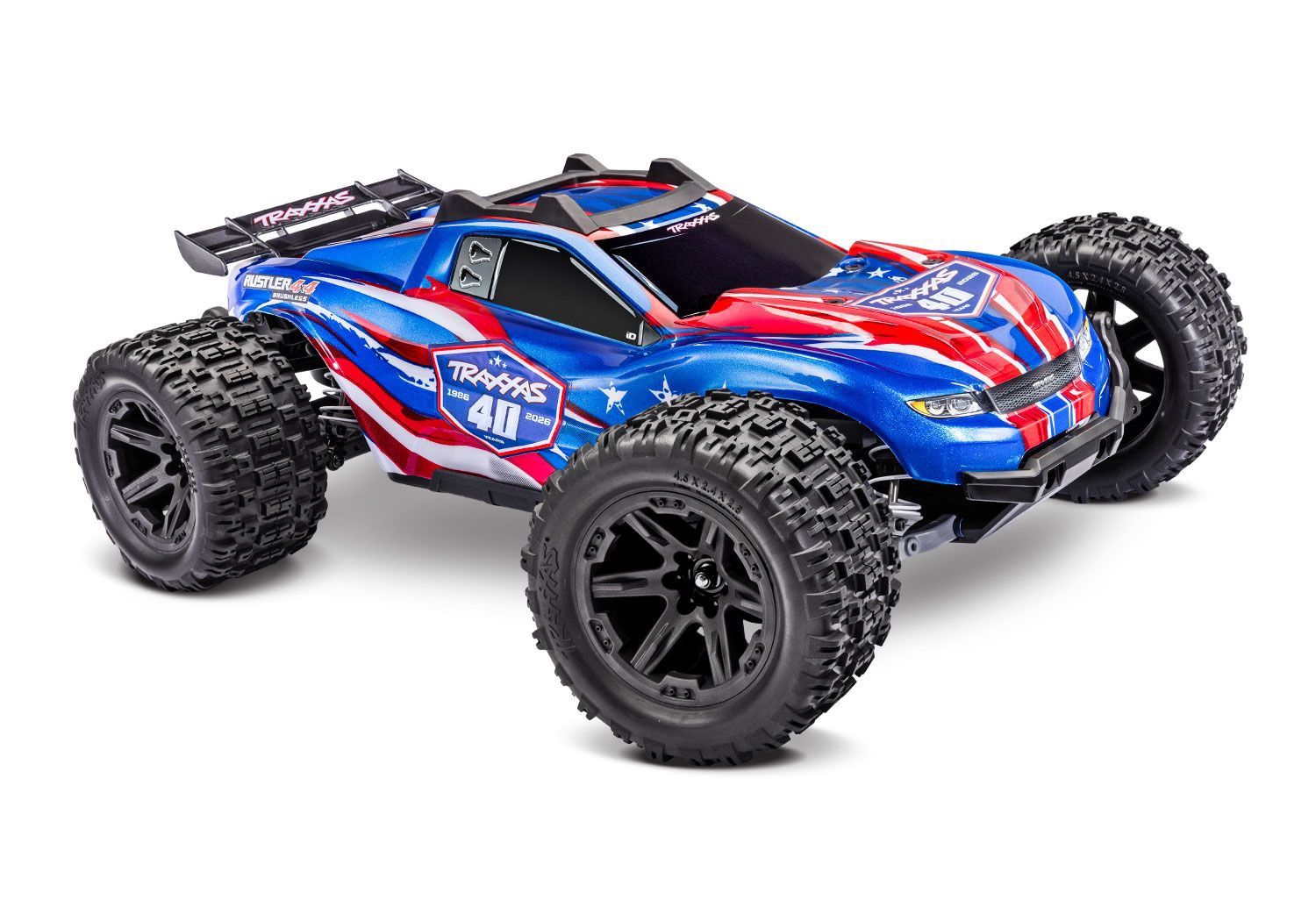 Rustler 4X4 Brushless - Blue