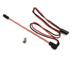 Injora Micro Crawler LED Whip Light (Red) (Side Fixed)