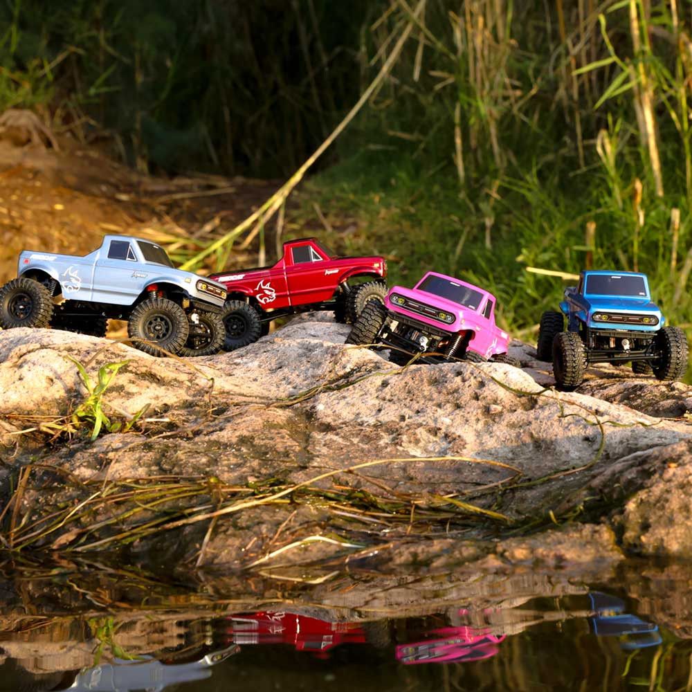 Redcat Ascent-32 V2 1/32 4WD RTR Rock Crawler (Pink) (Confidential Release) w/2.4GHz Radio, Battery &amp; Charger