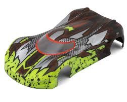RadianZ Design Slayer Airbrush Pre-Painted TC Body (Solar Flare) (Kyosho Mini-Z)