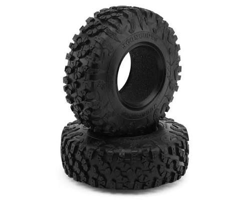 JConcepts FYR "Fire" 2.2" Rock Crawler Tires (2) (Green) (Class 2 - 4.75" OD)