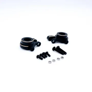 Mofo RC | Black Brass Knuckles for X15 Axles &amp; Traxxas® TRX-4M™ - Upgrade Part