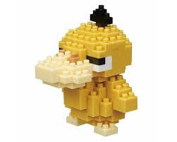 Nanoblock Pokémon Series Psyduck 3D Puzzle Set