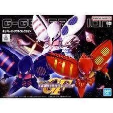 Bandai SD BB Senshi Qubeley G-Generation F "ZZ Gundam" Plastic Model Kit Set (3)