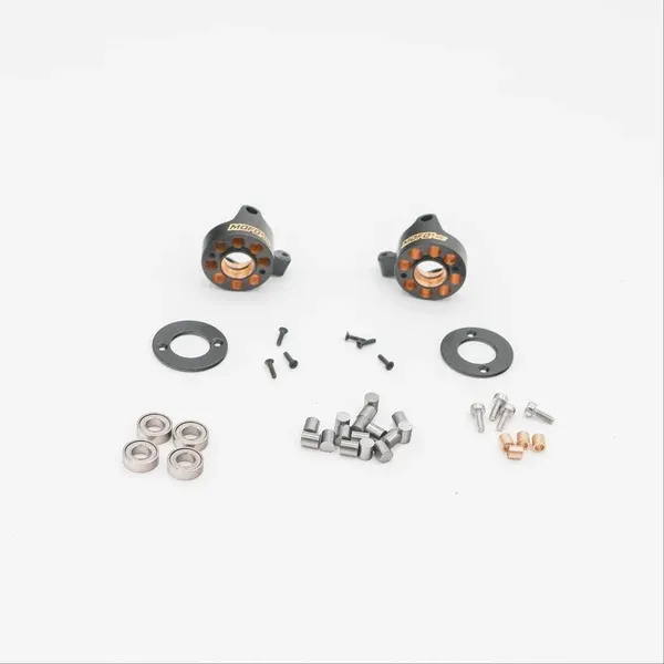 Mofo RC | Tungsten-Adjustable Weighted Brass Steering Knuckles for Axial® SCX30™