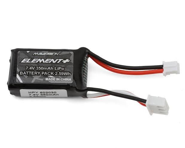 Maverick Element 2S Li-Ion Battery Pack (7.4V/350mAh) w/JST-XH Connector