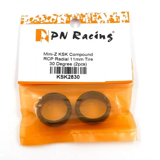 PN Racing Mini-Z KSK Compound RCP Radial 11mm Tire 30 Shore (2pcs)