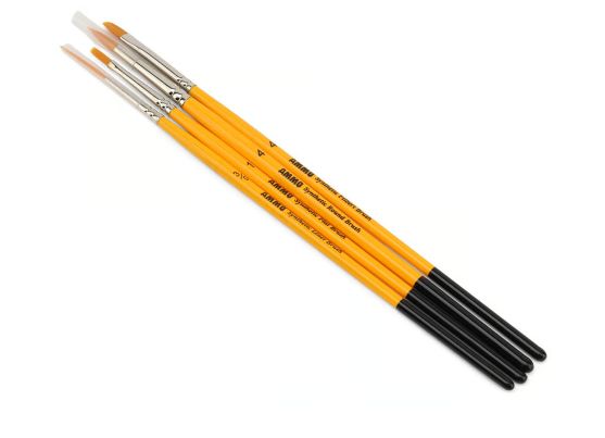 Ammo By Mig Panel Lines &amp; Fading Synthetic Paint Brush Set