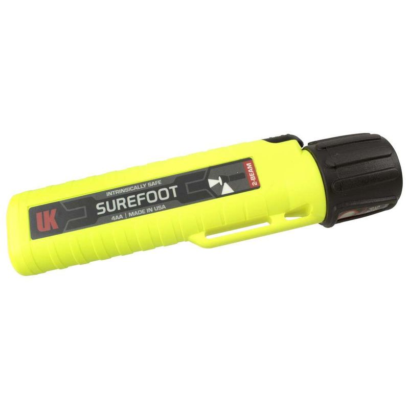 UK Helmlampe 4AA eLED Surefoot, Frontschalter