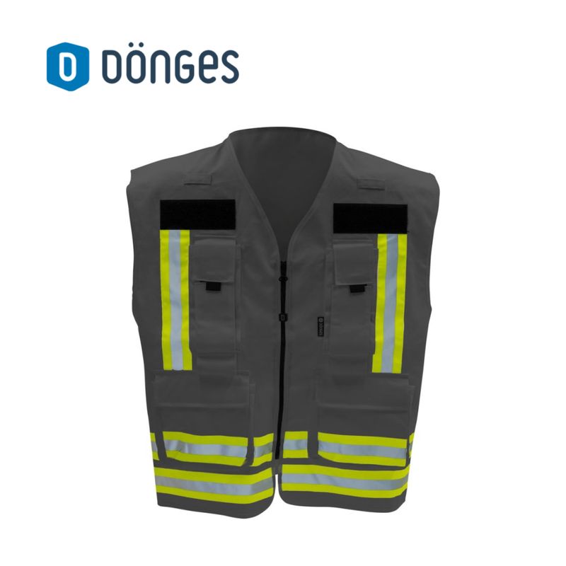 Kennzeichnungsweste, Grau