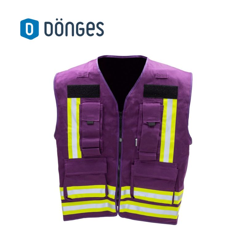 Kennzeichnungsweste Lila