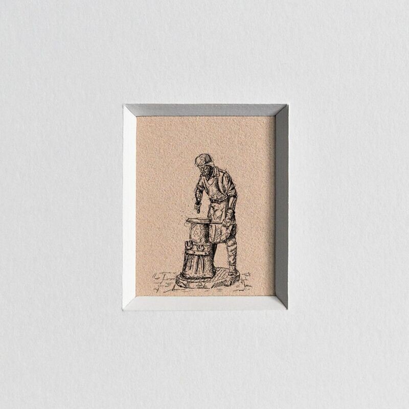 Pannenklöpper Statue in Olpe