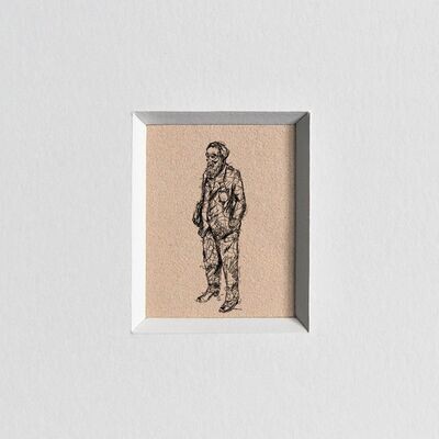 Martin Buber Statue in Heppenheim