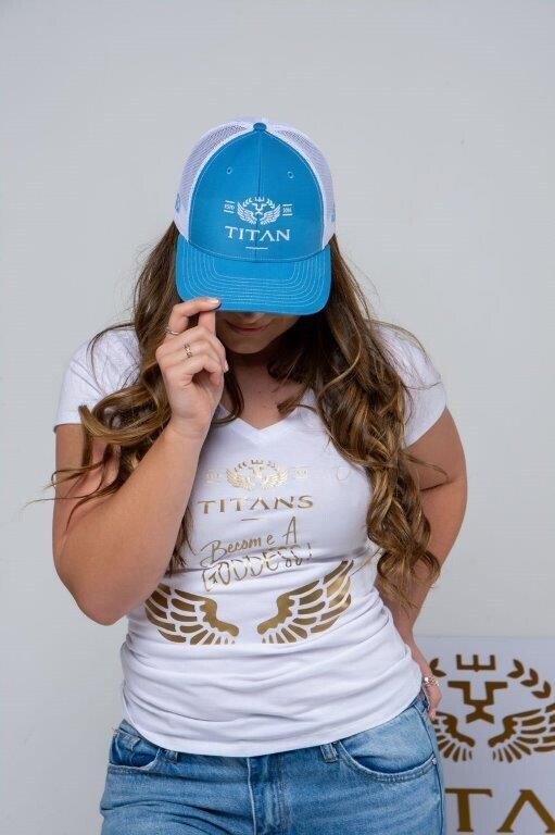 Titans Become A Goddess T-Shirt Design 2