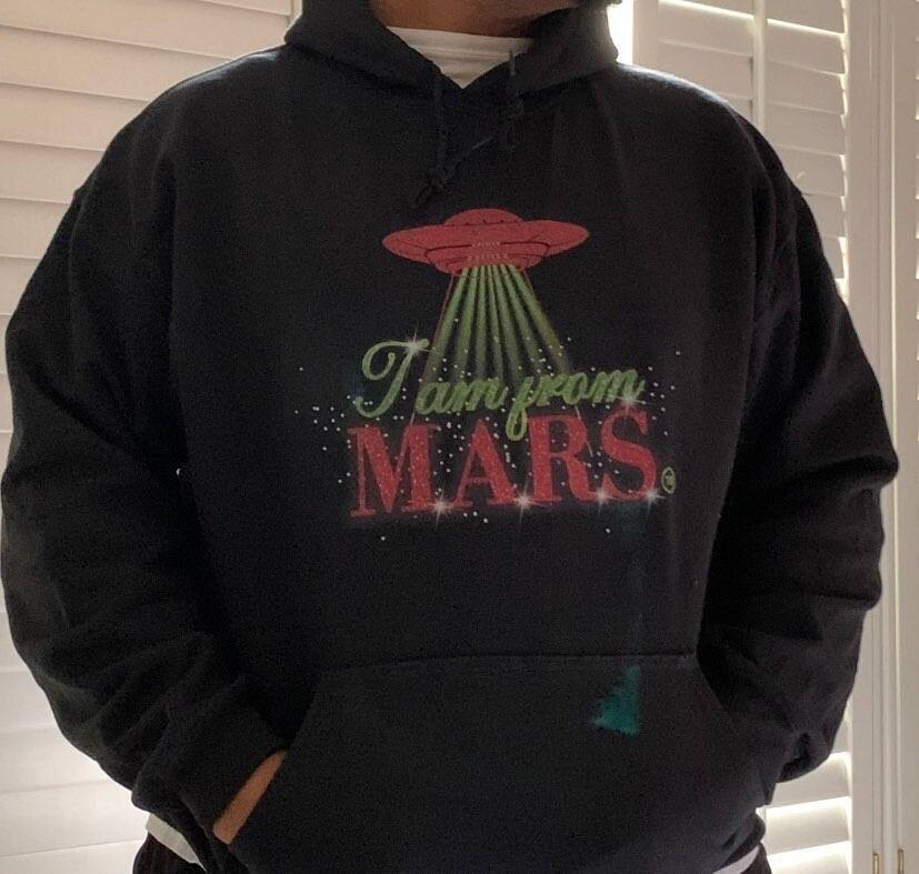 Unisex I am from M.A.R.S. Hoodie 1