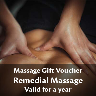 [GIFT VOUCHER] #02 Remedial Massage - 45mins, 60mins, 75mins, 90mins