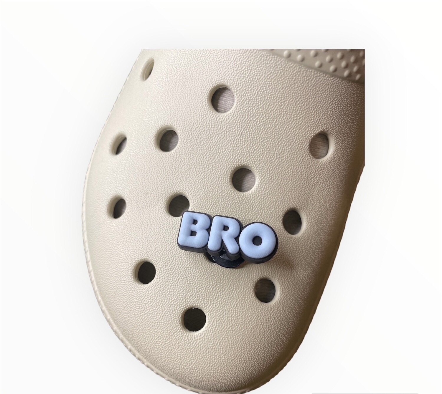 Bro Croc Charm