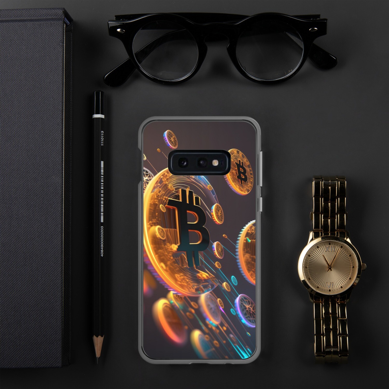 Bitcoin To The Moon Clear Case for Samsung®