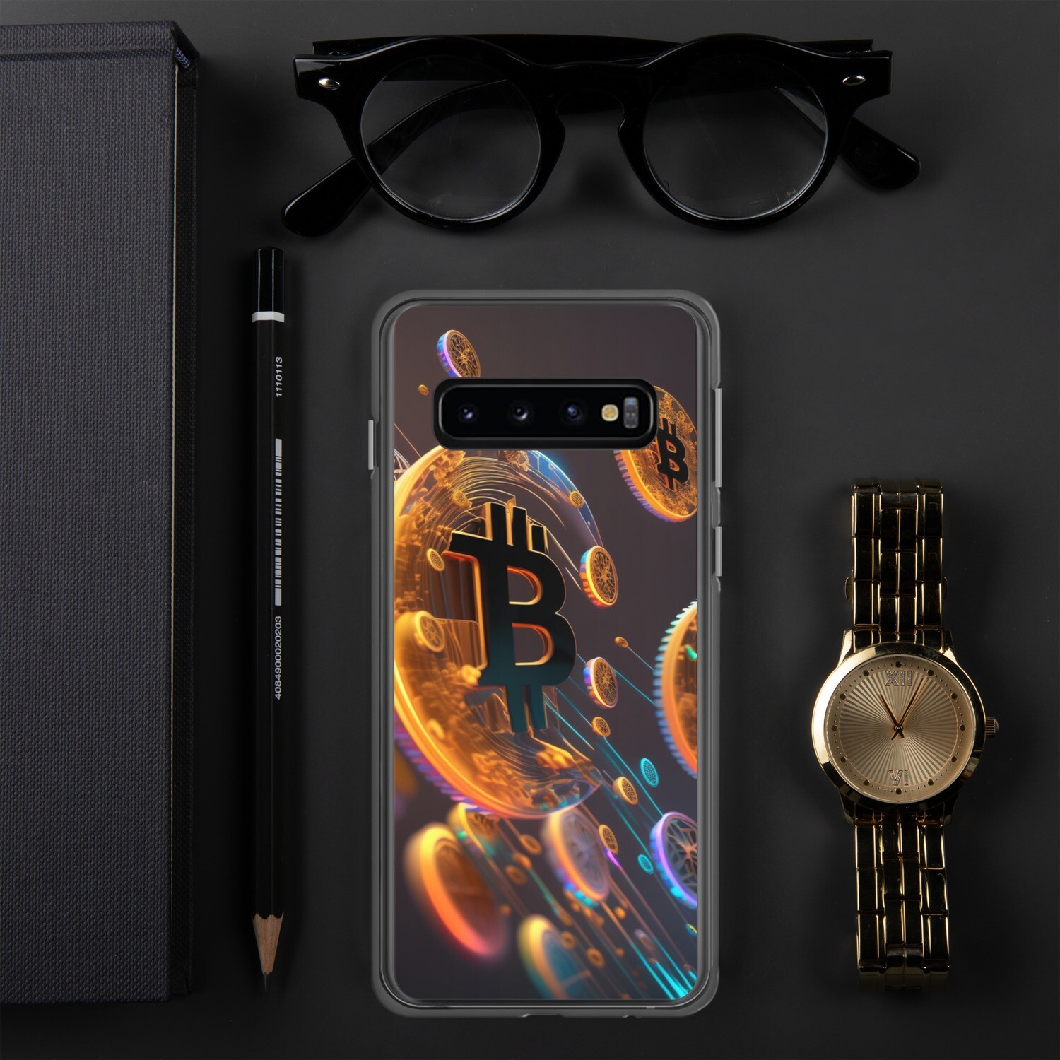 Bitcoin To The Moon Clear Case for Samsung®