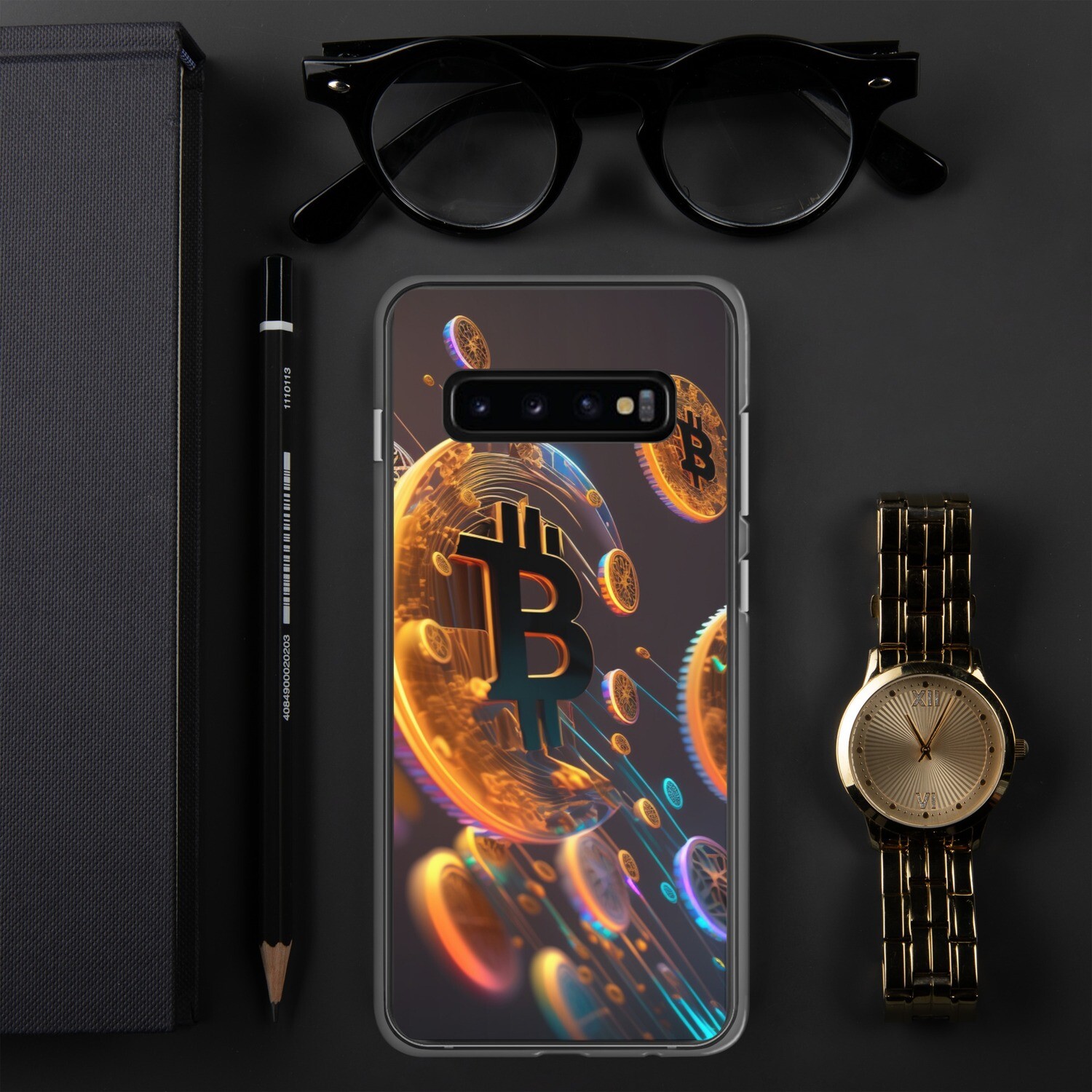 Bitcoin To The Moon Clear Case for Samsung®