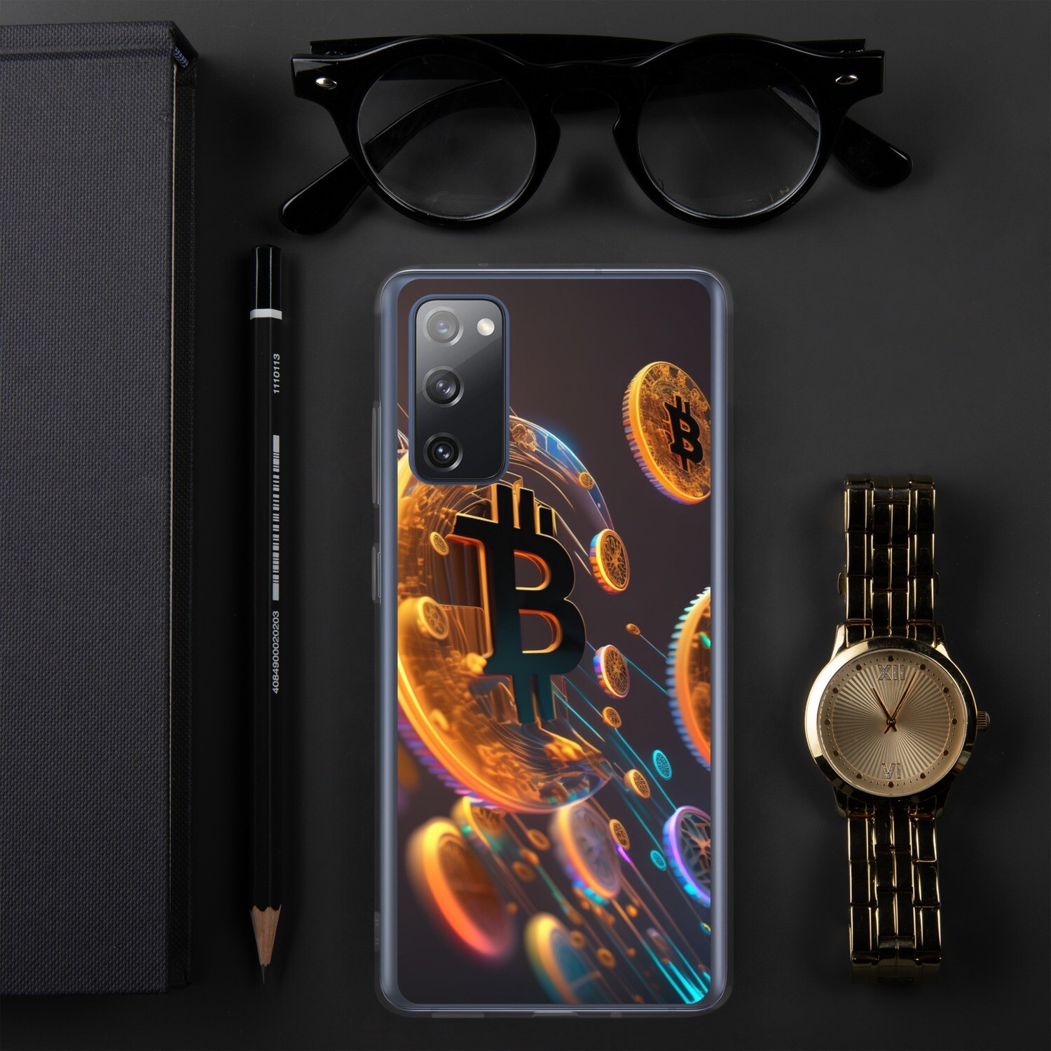 Bitcoin To The Moon Clear Case for Samsung®
