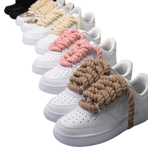 Nike AF 1 with Customized Shoe Laces
