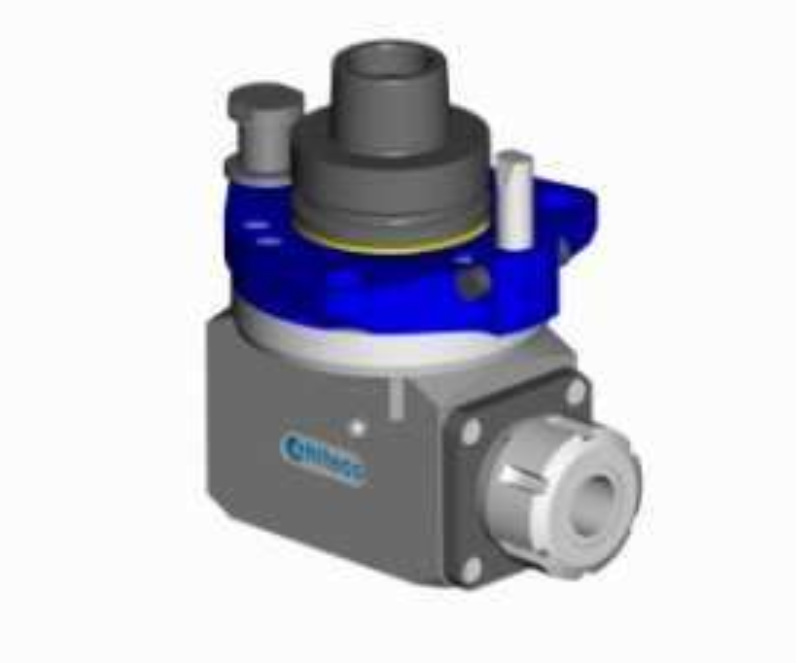 1 output  ISO30, HSK F63 drilling, milling - aggregate for  CNC machine with or without C axis