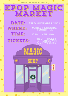 KPOP MAGIC MARKET TICKET