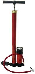 Aiyi Hand Steel Pump High Pressure With Meter Red